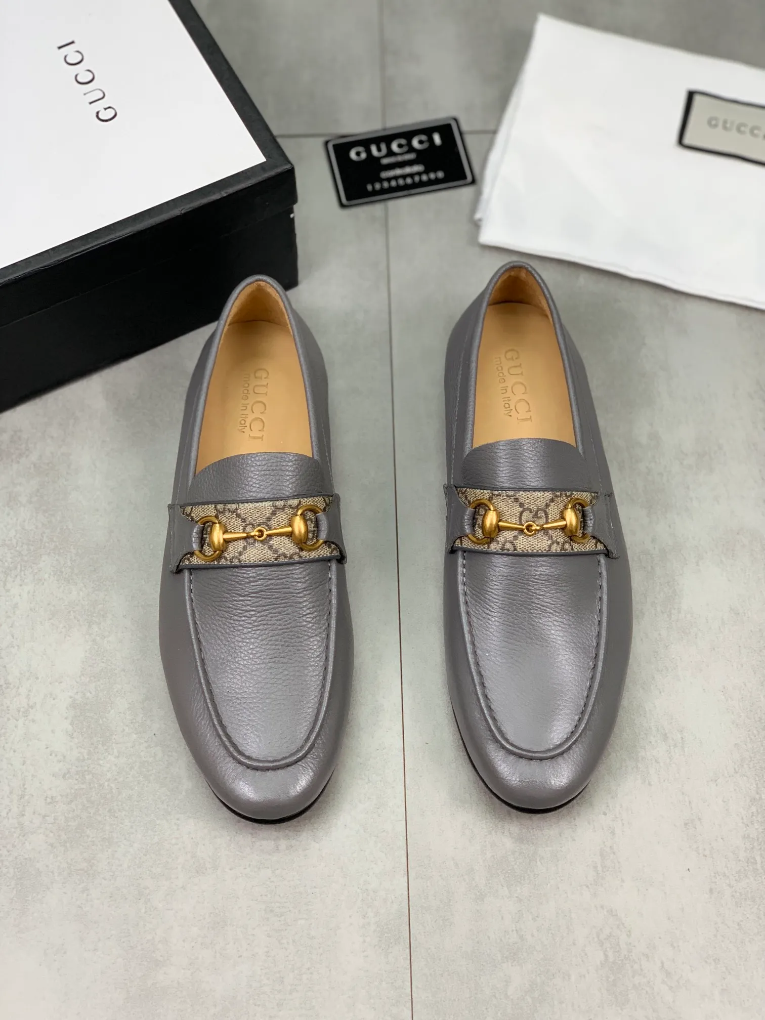 Men's men's shoes💰P520💰[New model]🆘Water-dyed cow lining [GUCCI] Gucci leather shoes, top men's purchasing agent, 2022 counter simultaneous sale, top-grade original calfskin imported from Italy ➕ first-layer cowhide lining) original sole provided by the original factory, fine workmanship, impeccable👍 You can enter and exit the counter at will; the real thing is super beautiful Sizes 38 to 44; 3⃣️colors🉑️ to choose from